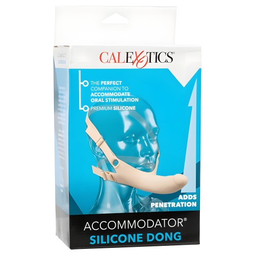 Accommodator Silicone Dong - Ivory