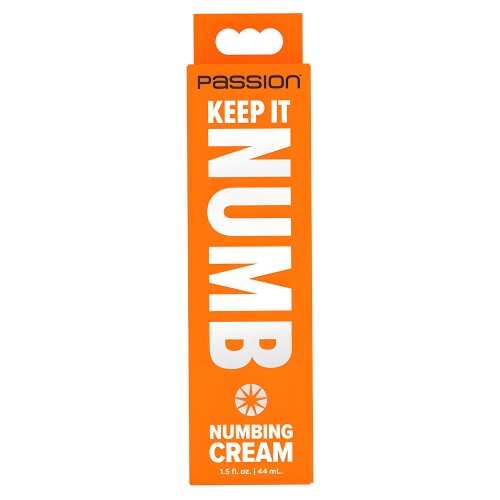 Passion Keep It Numb Crema 1.5 oz.