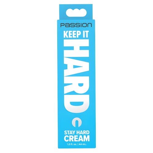 Passion Lubricants Crema Keep It Hard Stay Hard 1.5 oz.
