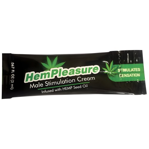 HemPleasure Male Stimulation Cream - 2ml