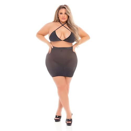 Conjunto Black Cherry de Pink Lipstick