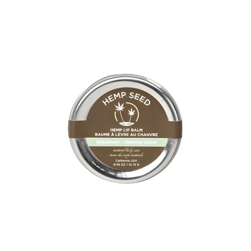 Earthly Body Hemp Lip Pot Spearmint