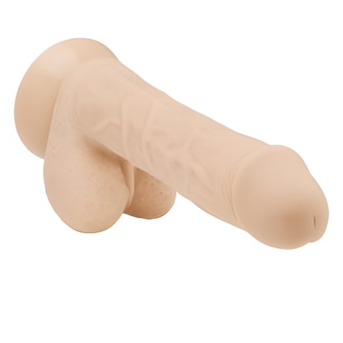 Cloud 9 Platinum Silicone Dong 7 inches - Realistic Pleasure