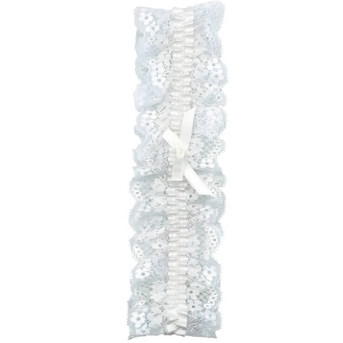 Garter de Encaje Blanco