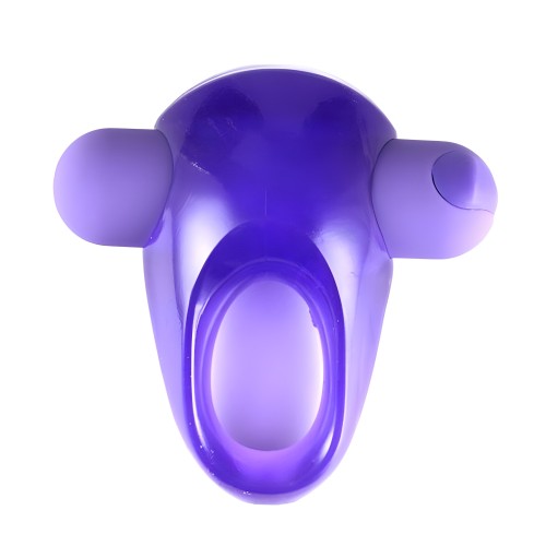 Casey Vibrating Erection Enhancer Ring Purple