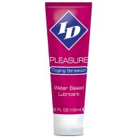 Lubricante ID Pleasure con Efecto Cosquilleo 12ml
