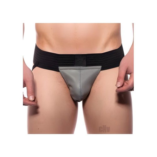 Prowler Red Pouch Jock Grey LG