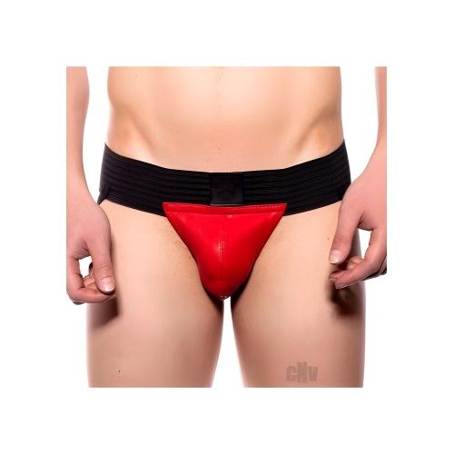Jockstrap Pouch Rojo Prowler Negro/Rojo Grande