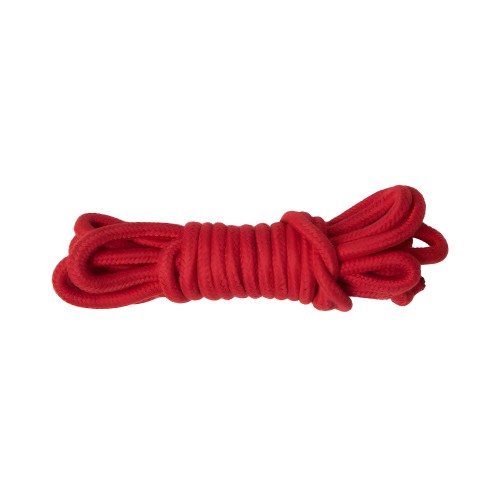 Shibari Red Rope - Comfortable Bondage Play