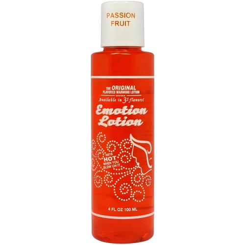Loción Emocional Sabor Fruta de la Pasión Calentadora