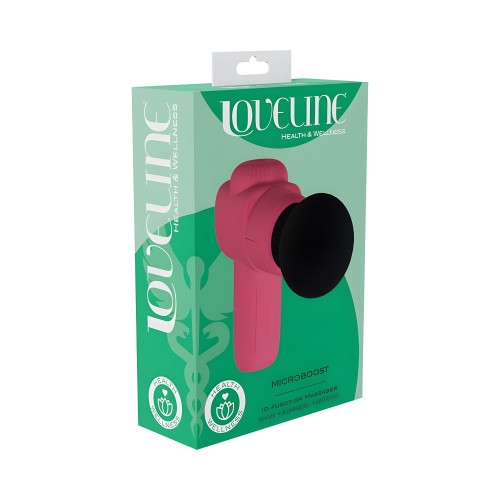 LoveLine MicroBoost Massager Pink Silicone