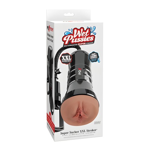 PDX Extreme Wet Pussies Super Sucker XXL Stroker