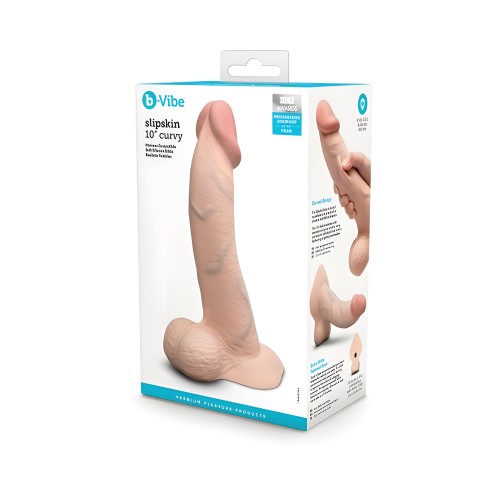 Dildo Curvo Slipskin 10 Crm