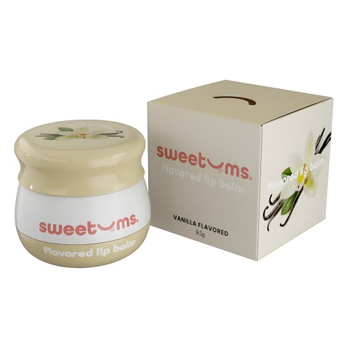 Sweetums Vanilla Flavored Lip Balm - Hydrating