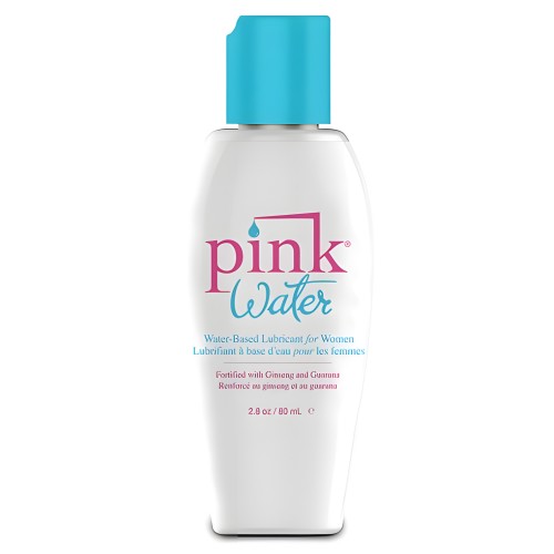 Pink Water Based Lubricant for Women Flip Top 2.8oz Bottle