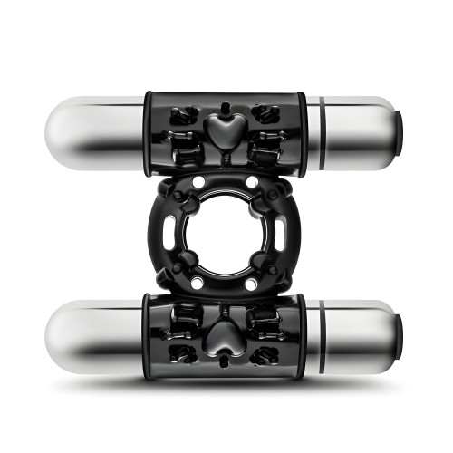 Anillo Doble Mega Bull de 10 Funciones Performance - Negro