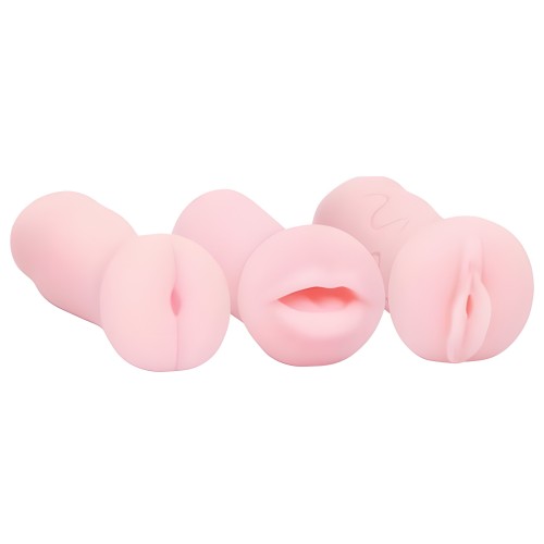 Paquete de 3 Strokers Pocket Pink