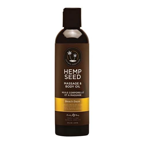 Earthly Body Massage Oil - Beach Daze