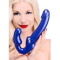 Revolver II Vibrating Strapless Strap On Dildo