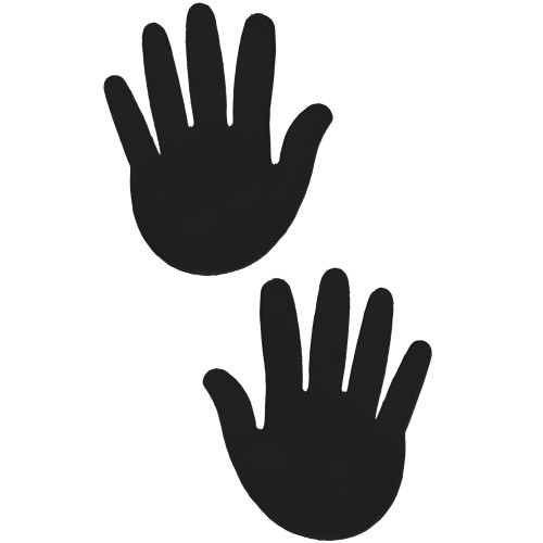 Hands Black Pasties