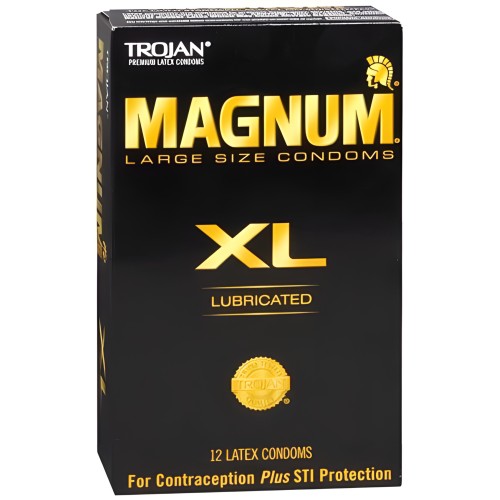 Trojan Magnum XL Lubricated Condoms