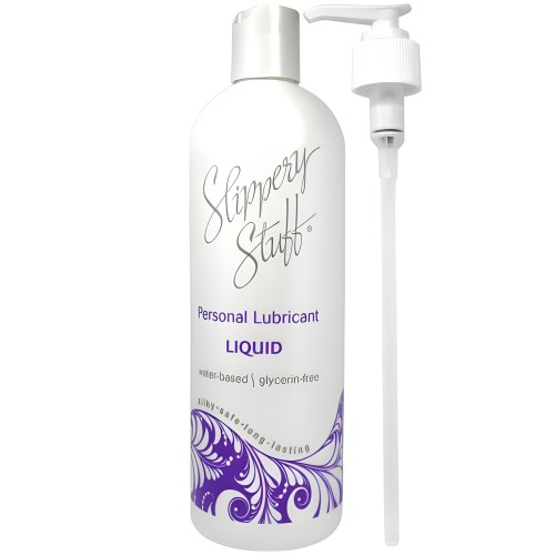 Lubricante Líquido Slippery Stuff 16oz con Bomba a Base de Agua