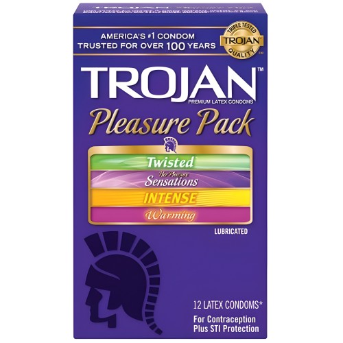 Trojan Condom Pleasure Pack