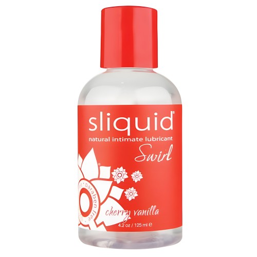 Lubricante Sliquid Swirl Sabor Cereza Vainilla 4.2oz