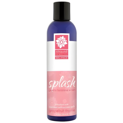 Sliquid Splash Lavado Femenino Toronja Tomillo