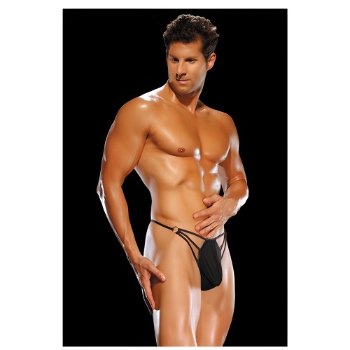 Male Power G-Thong With Straps And Rings L/XL Underwear