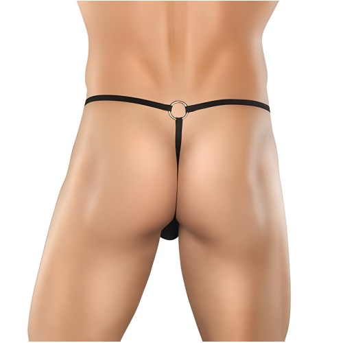 G-String Estiloso con Anillo Frontal