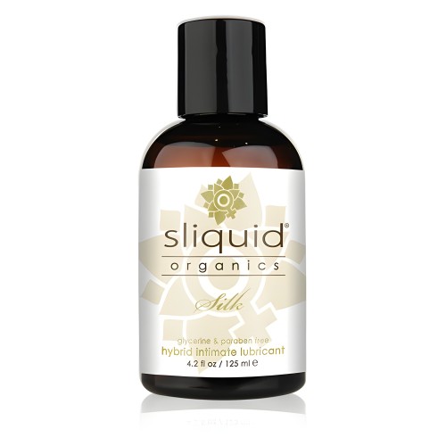 Sliquid Organics Silk Hybrid Lubricant - Vegan-Friendly