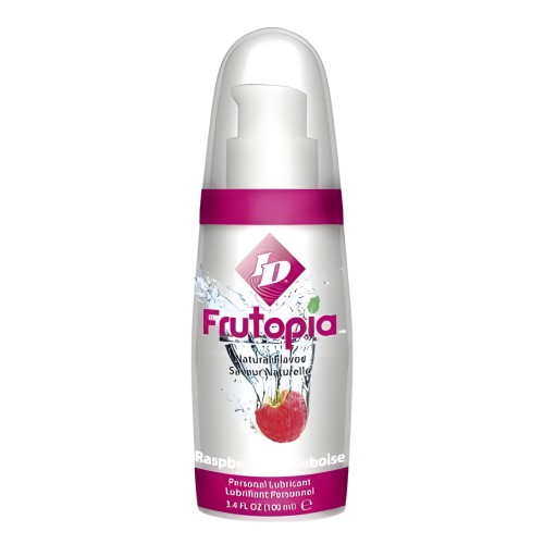 Lubricante ID Frutopia con Sabor a Frambuesa 3.4 Fl Oz