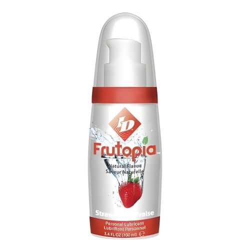 Id Frutopia Lubricante Sabor Fresa - 3.4 Fl Oz