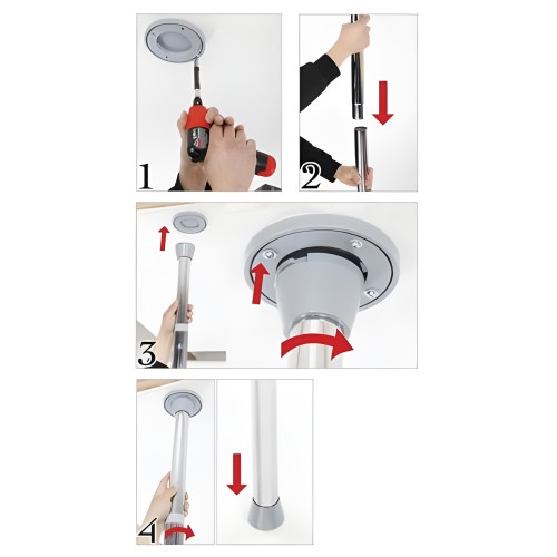 Fetish Fantasy Light-up Disco Dance Pole