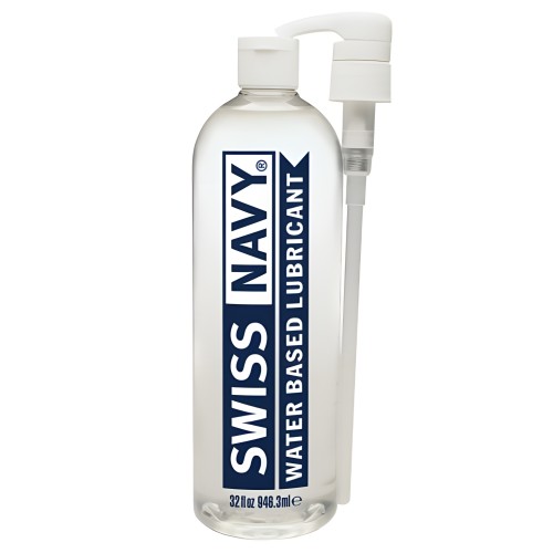 Lubricante a Base de Agua Swiss Navy 32oz