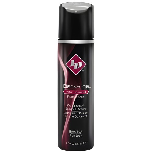 Id Backslide Lubricante Anal de Silicona 8.5oz Botella con Tapa Flip