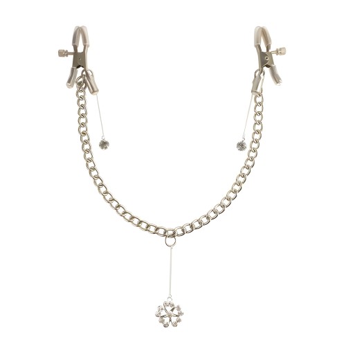 Pinzas de Pezón de Cristal Fetish Fantasy - Diseño Elegante