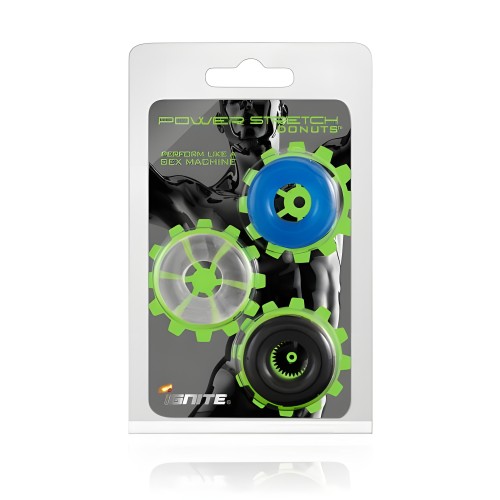 Anillos Power Stretch Donuts Paquete de 3