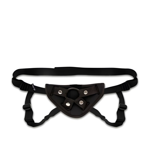 Lux Fetish Neoprene Strap On Harness - Explore New Pleasures