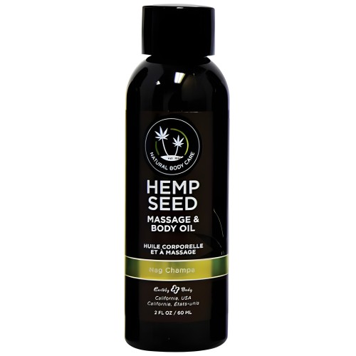 Aceite de Masaje Earthly Body Nag Champa 2oz