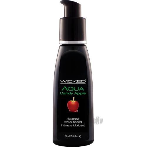 Wicked Aqua Lubricante Manzana de Caramelo
