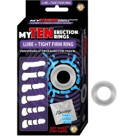 My Ten Erection Rings - Stretchy and Comfortable