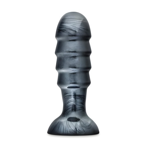 Butt Plug Jet Bruiser Carbon Metálico Negro