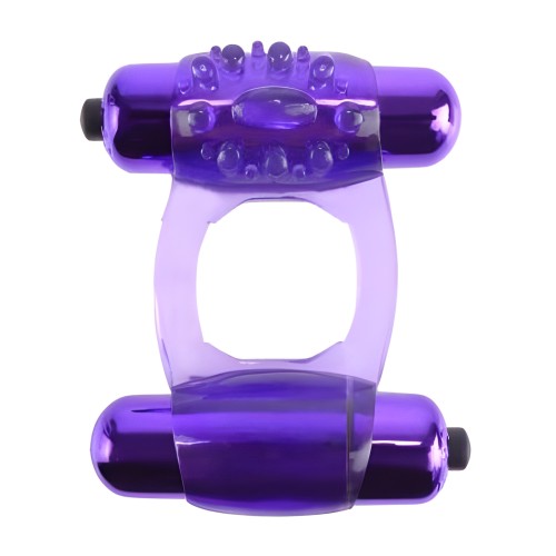 FCR Duo-vibrating Super Ring Purple