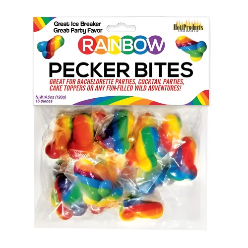 Rainbow Pecker Bites