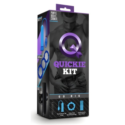Kit Quickie - Ve Grande - Azul - Placer Mejorado