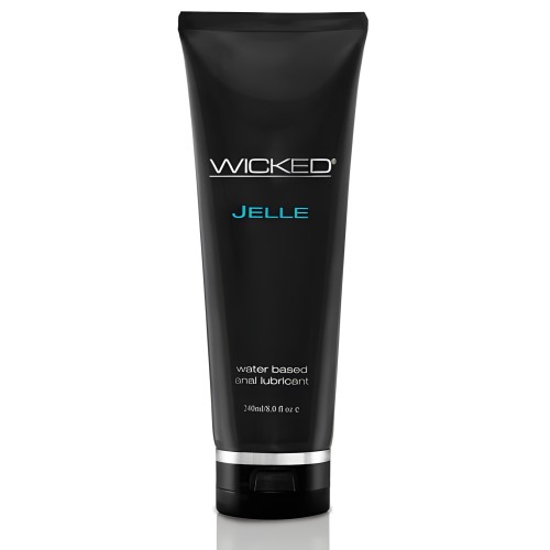 Wicked Jelle Gel Lubricante Anal a Base de Agua 8oz