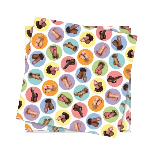 Servilletas Mini Pene Paquete de 8