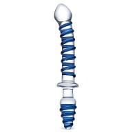 Mr. Swirly Double Ended Glas Dildo - Unique Design